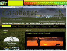 Tablet Screenshot of cazaduqueuruguay.boosterblog.es