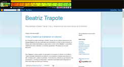 Desktop Screenshot of beatriz-trapote.boosterblog.es