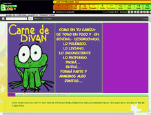 Tablet Screenshot of carnededivan.boosterblog.es