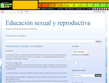 Tablet Screenshot of educacionsexual.boosterblog.es