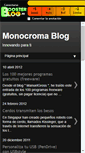 Mobile Screenshot of monocroma.boosterblog.es