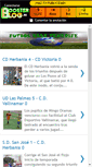 Mobile Screenshot of futbolbasetenerife.boosterblog.es