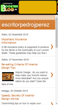 Mobile Screenshot of escritorpedrojperez.boosterblog.es