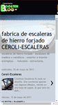 Mobile Screenshot of escaleras.boosterblog.es