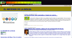 Desktop Screenshot of elneceserdelabolsa.boosterblog.es