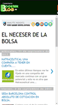 Mobile Screenshot of elneceserdelabolsa.boosterblog.es