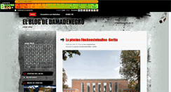 Desktop Screenshot of damadenegro.boosterblog.es
