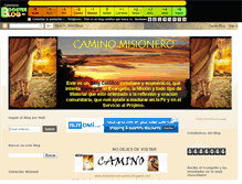 Tablet Screenshot of caminomisionero.boosterblog.es