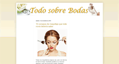 Desktop Screenshot of bodas.boosterblog.es