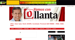 Desktop Screenshot of ollantajuliaca.boosterblog.es