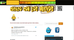 Desktop Screenshot of cuidadoconloshuevos.boosterblog.es