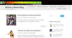 Desktop Screenshot of bolsosymoda.boosterblog.es