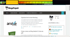 Desktop Screenshot of blogspopuli.boosterblog.es