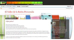 Desktop Screenshot of eltallerdelaratita.boosterblog.es