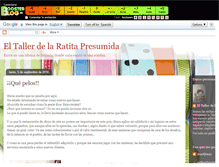 Tablet Screenshot of eltallerdelaratita.boosterblog.es