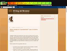 Tablet Screenshot of brownerblog.boosterblog.es
