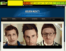 Tablet Screenshot of goldenmusic.boosterblog.es