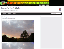 Tablet Screenshot of diariodeuncuidador.boosterblog.es