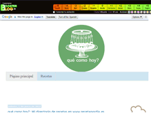 Tablet Screenshot of cocinaparajovenes.boosterblog.es