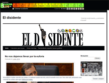 Tablet Screenshot of luchadisidente.boosterblog.es