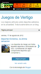 Mobile Screenshot of juegosvertigo.boosterblog.es