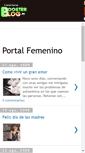 Mobile Screenshot of portalfemenino.boosterblog.es