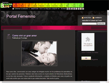 Tablet Screenshot of portalfemenino.boosterblog.es