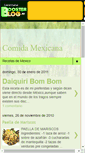 Mobile Screenshot of comidamexicana.boosterblog.es