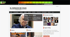 Desktop Screenshot of chus.boosterblog.es