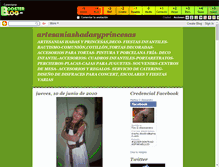 Tablet Screenshot of hadasyprincesas.boosterblog.es
