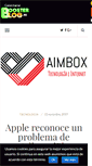 Mobile Screenshot of aimbox.boosterblog.es