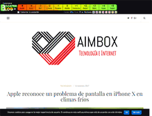 Tablet Screenshot of aimbox.boosterblog.es