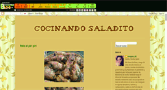 Desktop Screenshot of cocinandosaladito.boosterblog.es