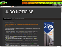 Tablet Screenshot of judonews.boosterblog.es