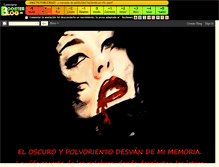 Tablet Screenshot of eloscurodesvandemimemoria.boosterblog.es