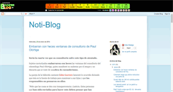 Desktop Screenshot of minotiblog.boosterblog.es