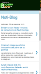 Mobile Screenshot of minotiblog.boosterblog.es