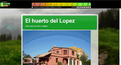 Desktop Screenshot of elhuertodellopez.boosterblog.es