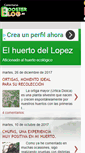 Mobile Screenshot of elhuertodellopez.boosterblog.es