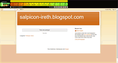 Desktop Screenshot of ireth.boosterblog.es