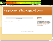 Tablet Screenshot of ireth.boosterblog.es