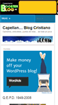 Mobile Screenshot of capellan.boosterblog.es