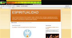 Desktop Screenshot of espiritualidad.boosterblog.es