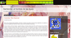 Desktop Screenshot of elhombredelasleyes.boosterblog.es