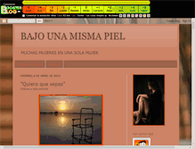 Tablet Screenshot of piel.boosterblog.es