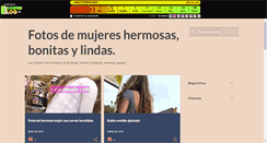 Desktop Screenshot of mujereshermosas.boosterblog.es