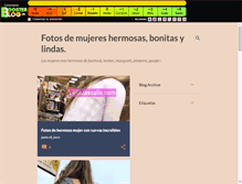 Tablet Screenshot of mujereshermosas.boosterblog.es