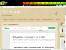Tablet Screenshot of divina.boosterblog.es