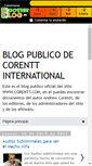 Mobile Screenshot of corentt.boosterblog.es