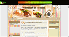 Desktop Screenshot of coleccionderecetas.boosterblog.es